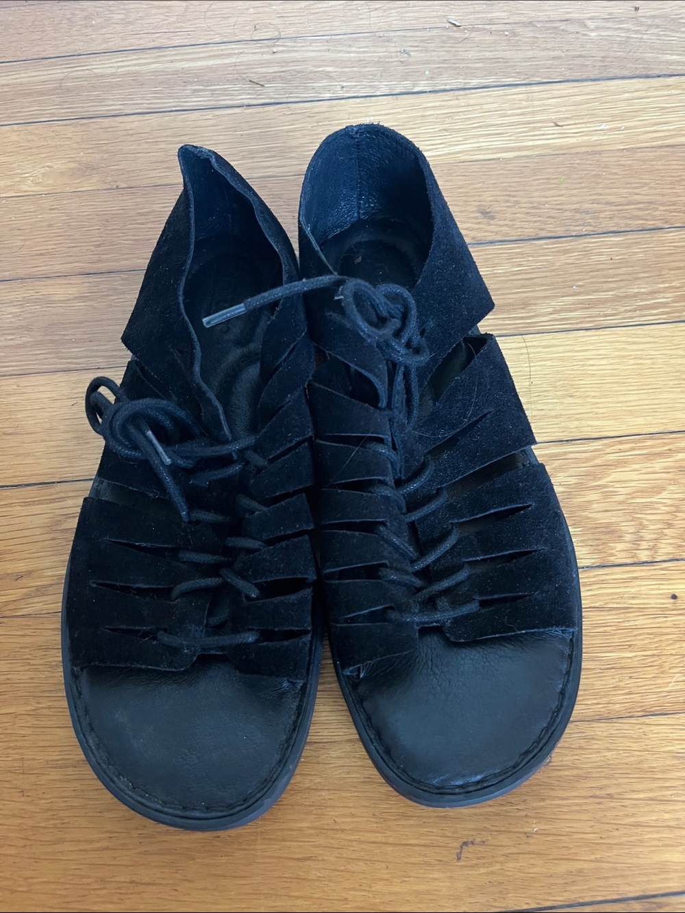 Born lace up sandals